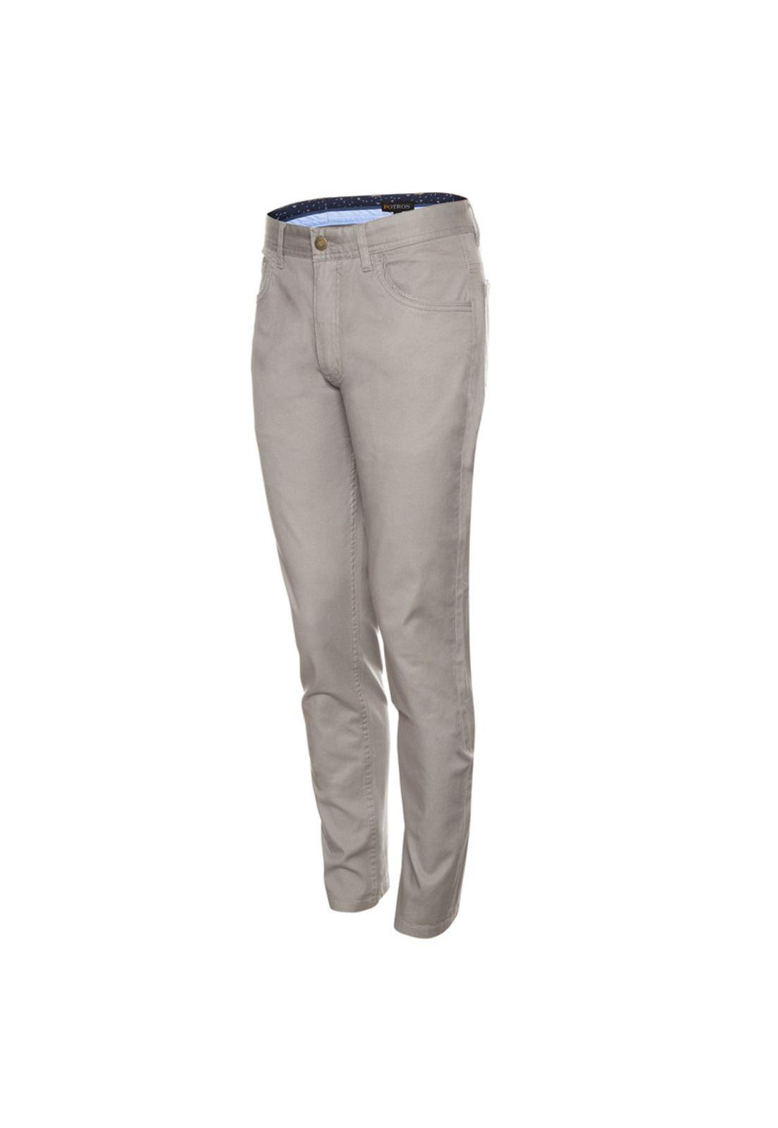 Pantalón Gabardina Spandex 5 Bolsillos-1