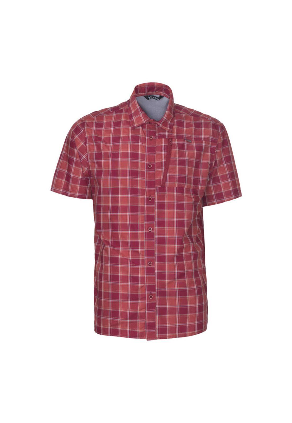 Camisa Estampada Manga Corta-0