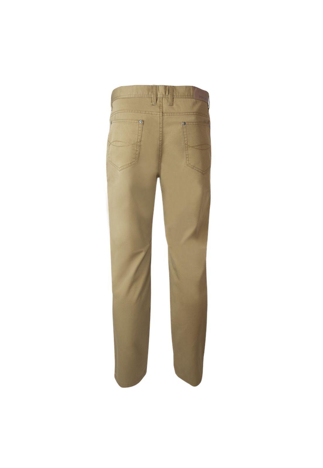 Pantalón Gabardina 5 Bolsillos Regular Fit-2