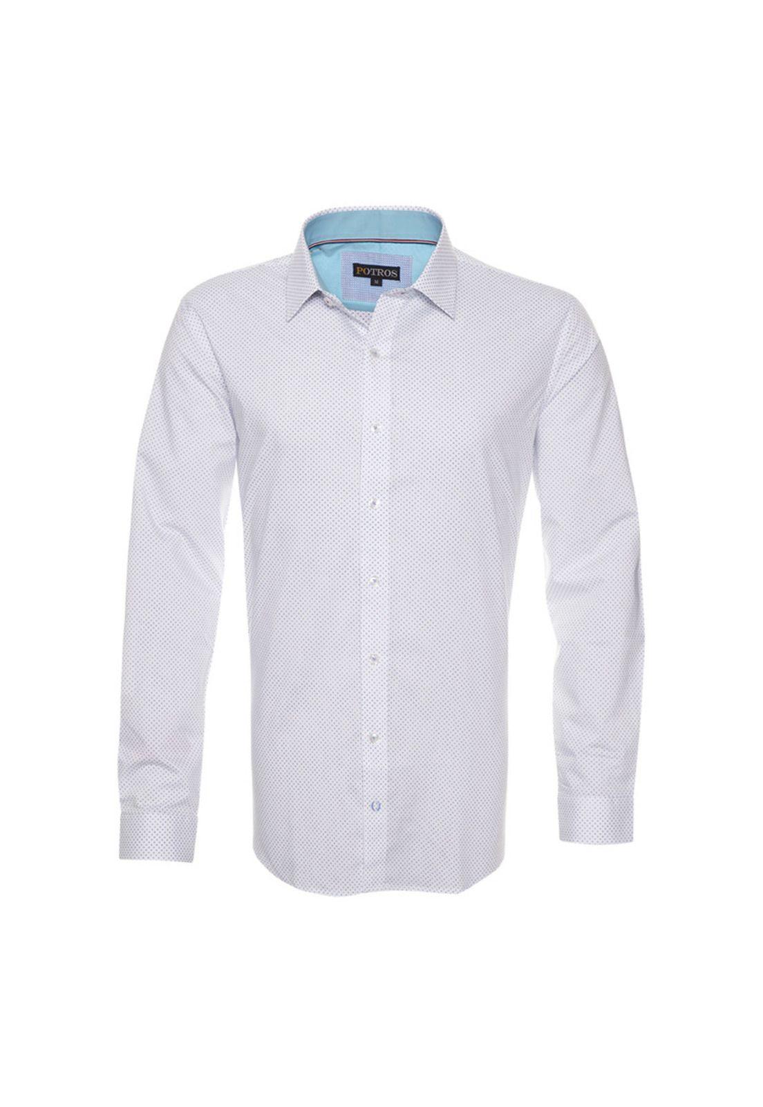 Camisa Trevira Estampada Spandex-0