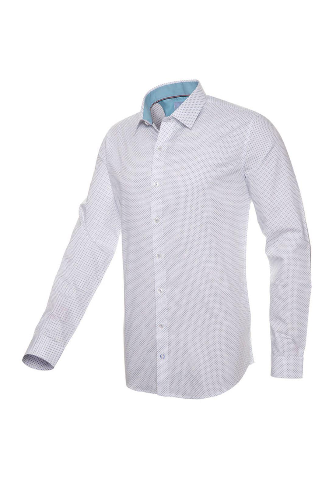 Camisa Trevira Estampada Spandex-1