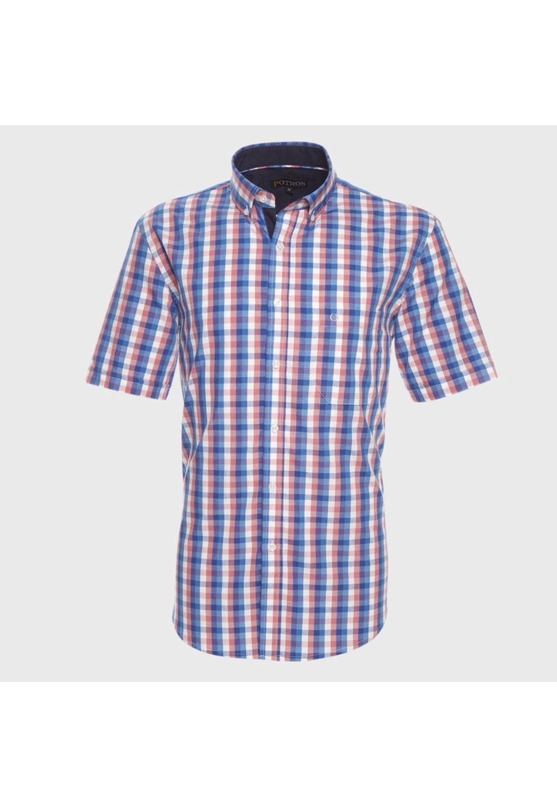 Camisa Fantasía Boton Mc-0