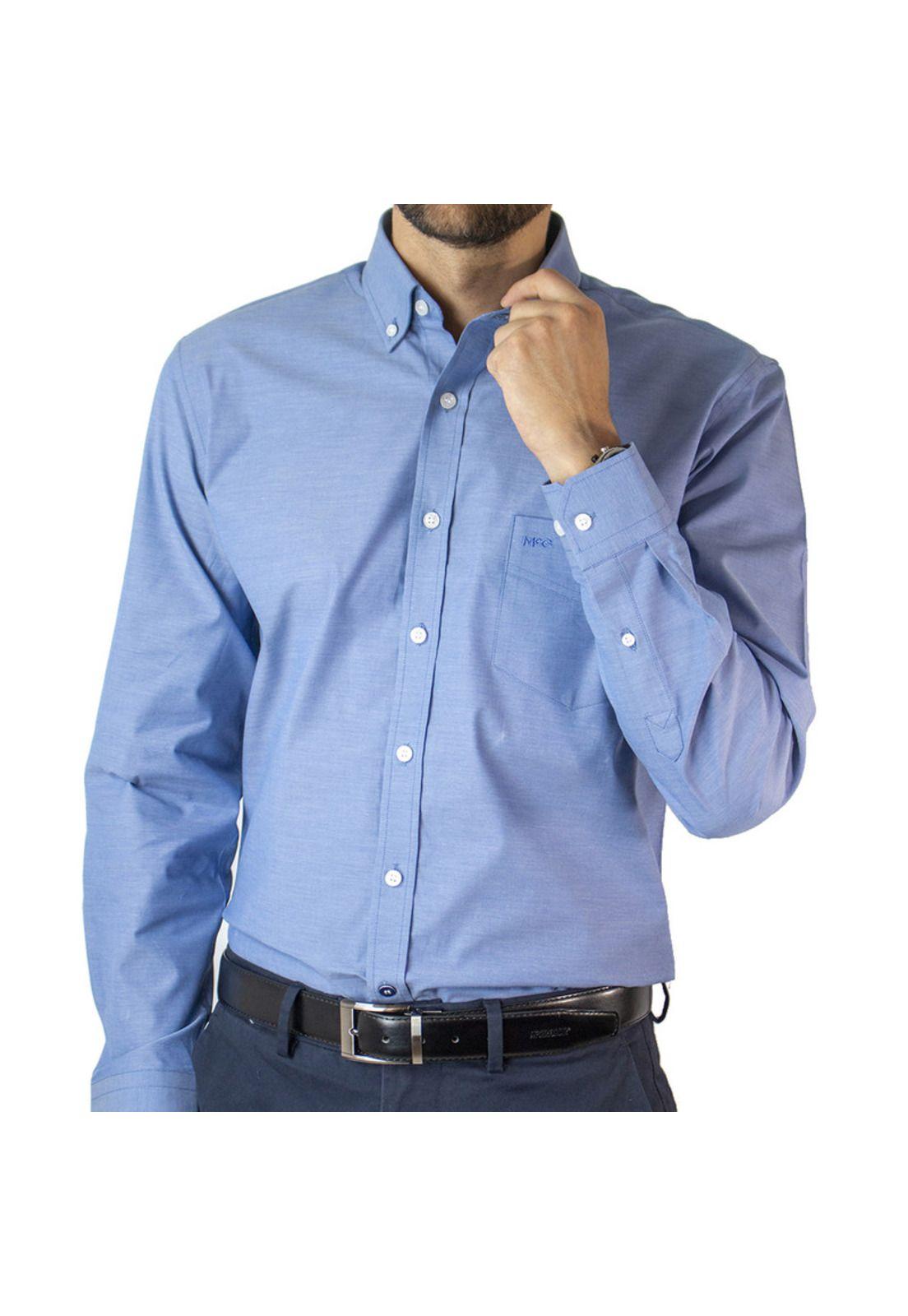 Camisa Oxford Button Down Regular Fit-1