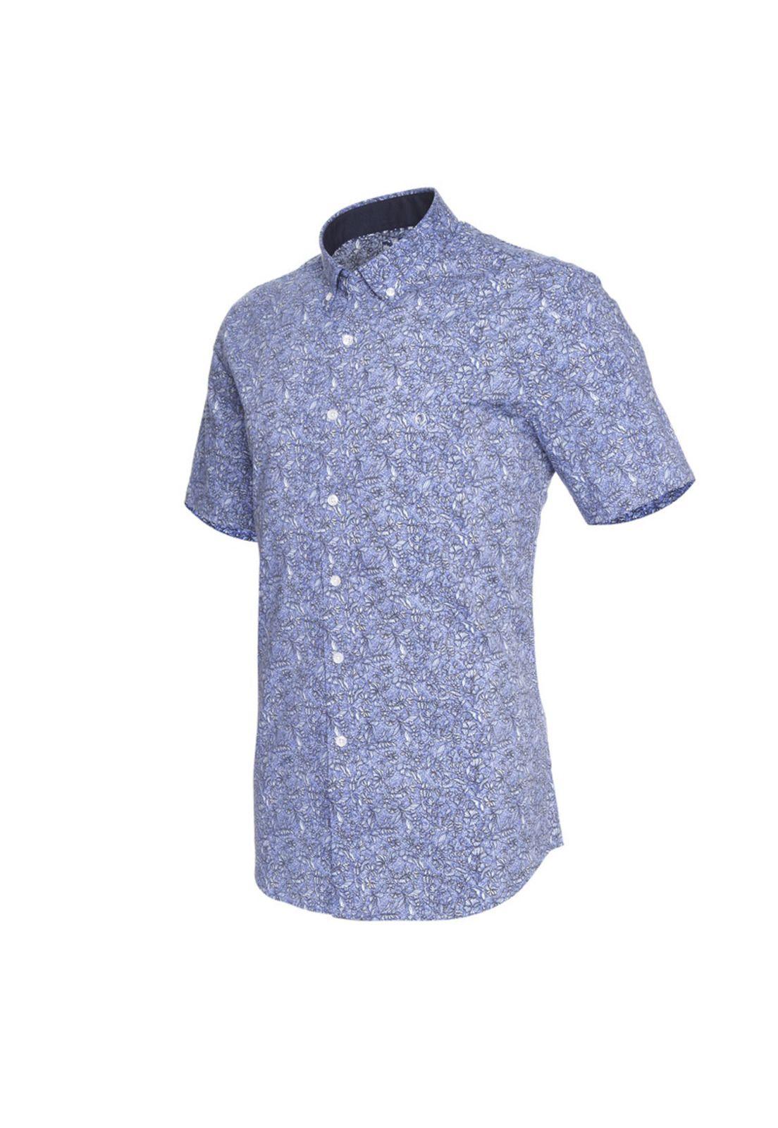 Camisa Estampada Algodón Mc-1