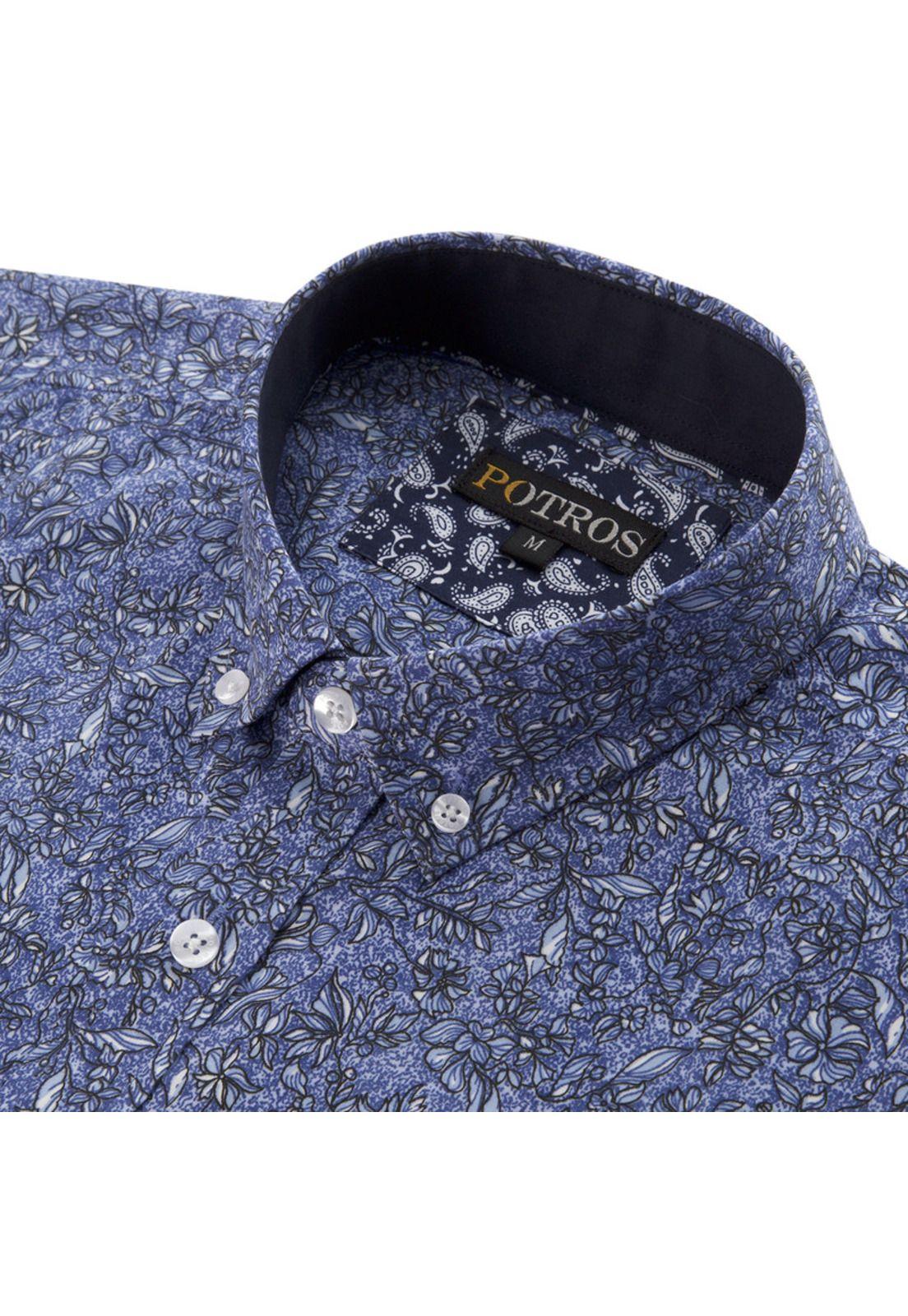 Camisa Estampada Algodón Mc-3
