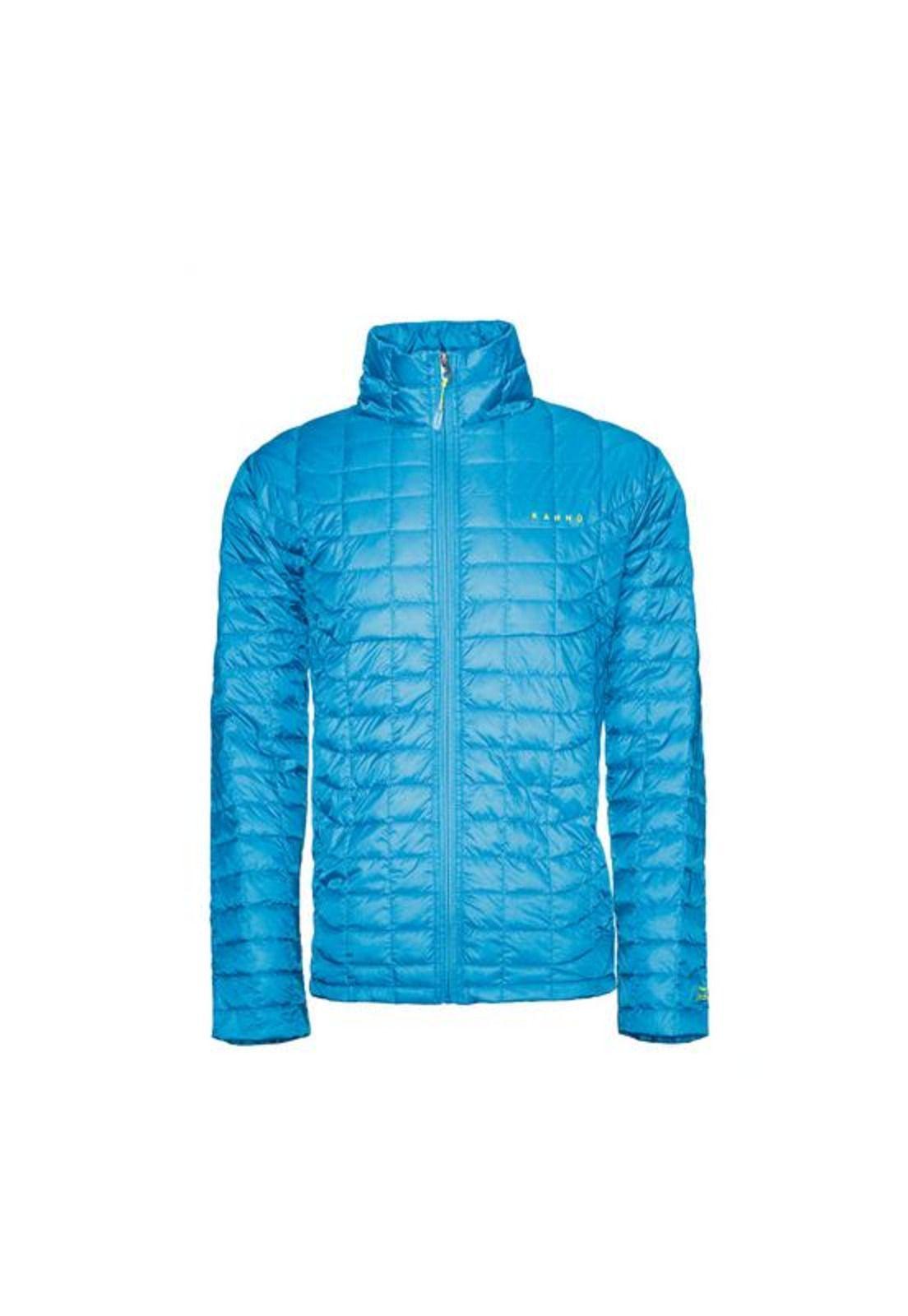 Parka De Plumas Acolchada Azul-0