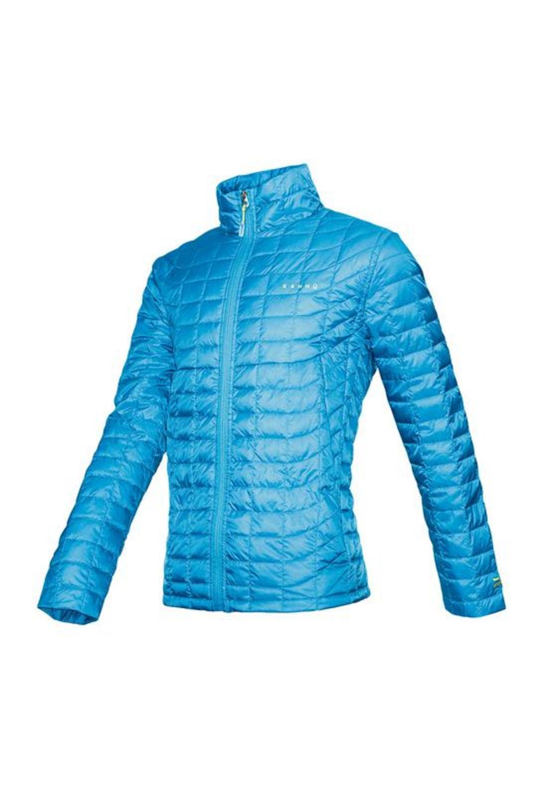 Parka De Plumas Acolchada Azul-1