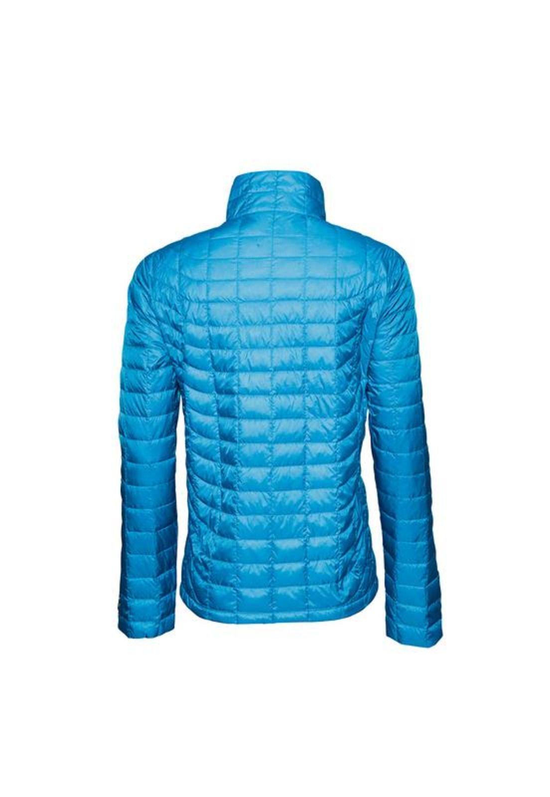 Parka De Plumas Acolchada Azul-2