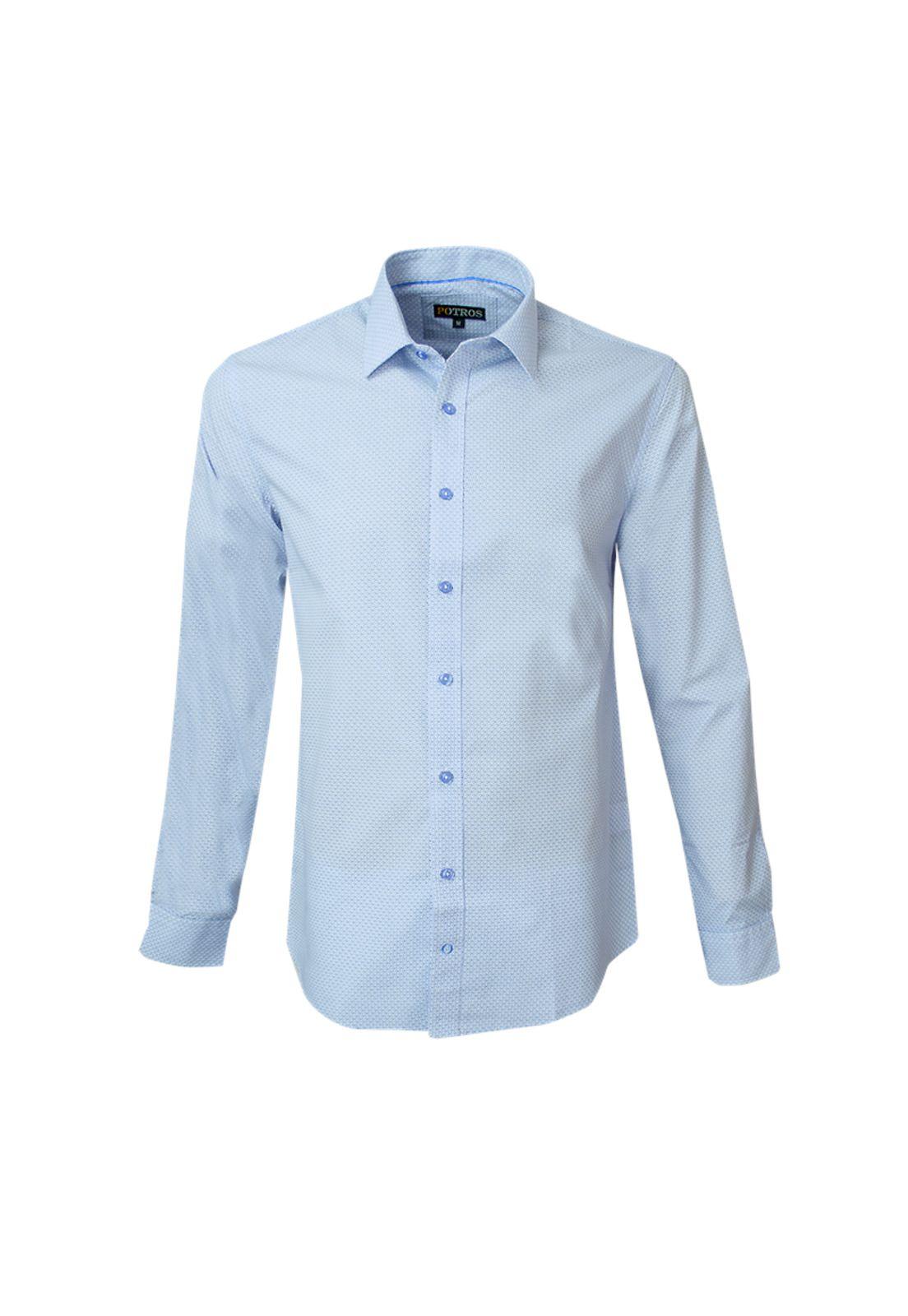 Camisa Trevira Estampada Slim Fit-0