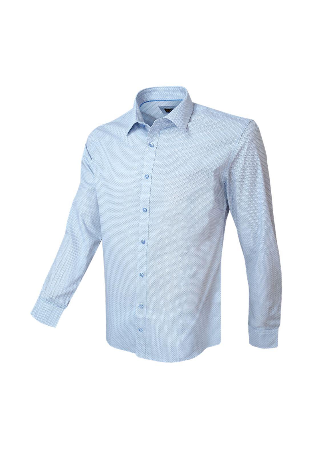 Camisa Trevira Estampada Slim Fit-1