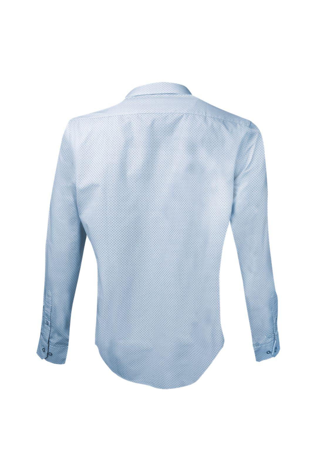 Camisa Trevira Estampada Slim Fit-2