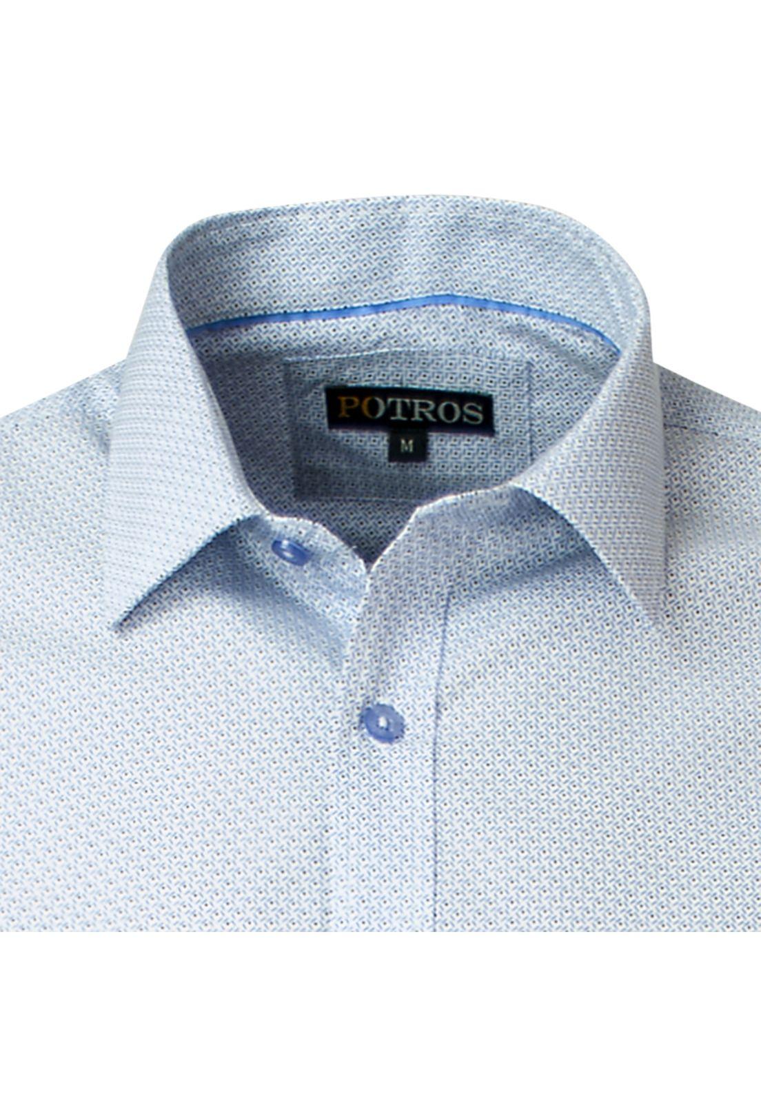Camisa Trevira Estampada Slim Fit-3