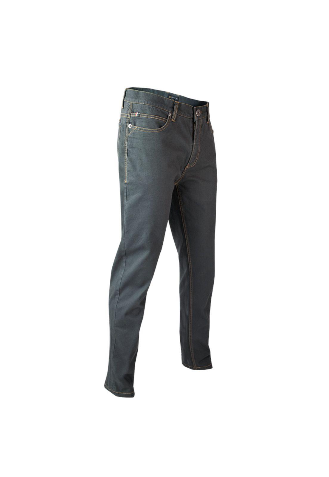 Pantalón Fantasía Spandex 5 Bolsillos Slim Fit-1