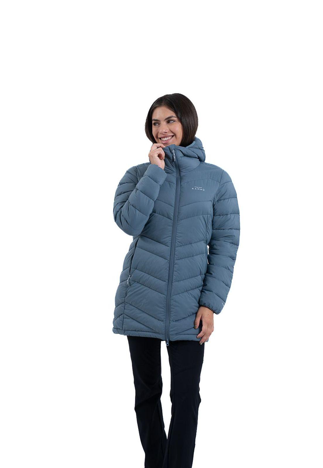 Parka Larga Térmica Mujer Cisne-4