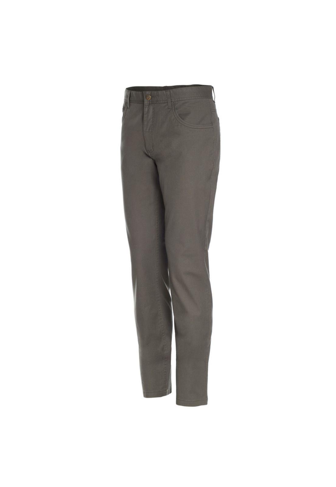 Pantalón Gabardina Spandex 5 Bolsillos-1