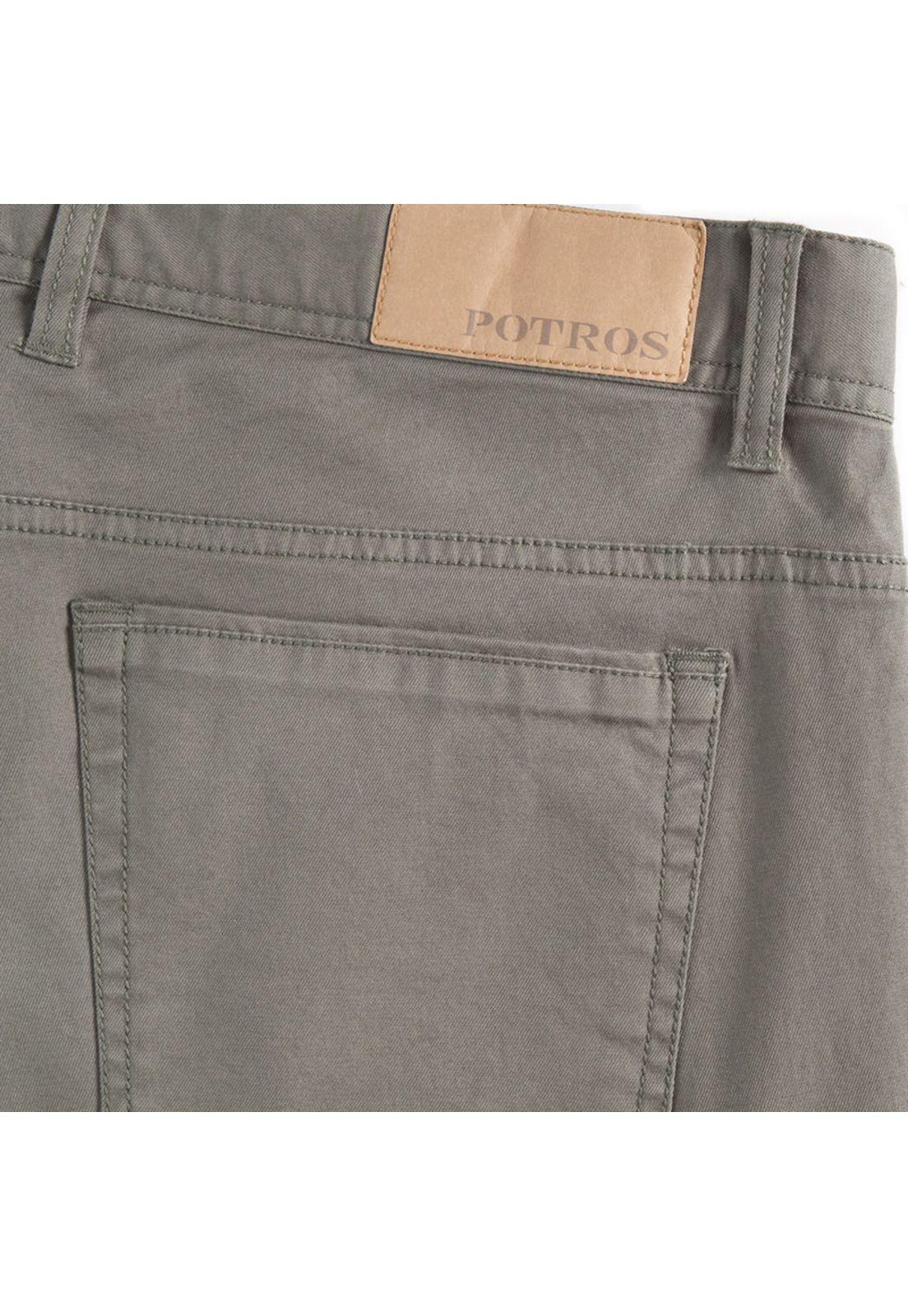 Pantalón Gabardina Spandex 5 Bolsillos-3