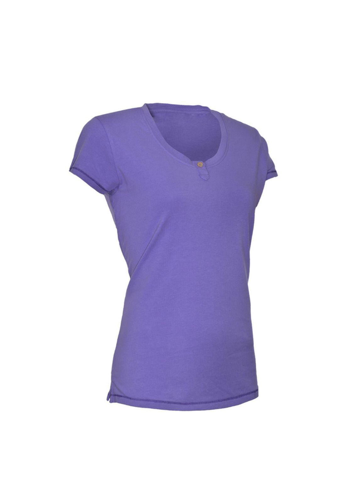 Polera Jersey Botón Mujer-2