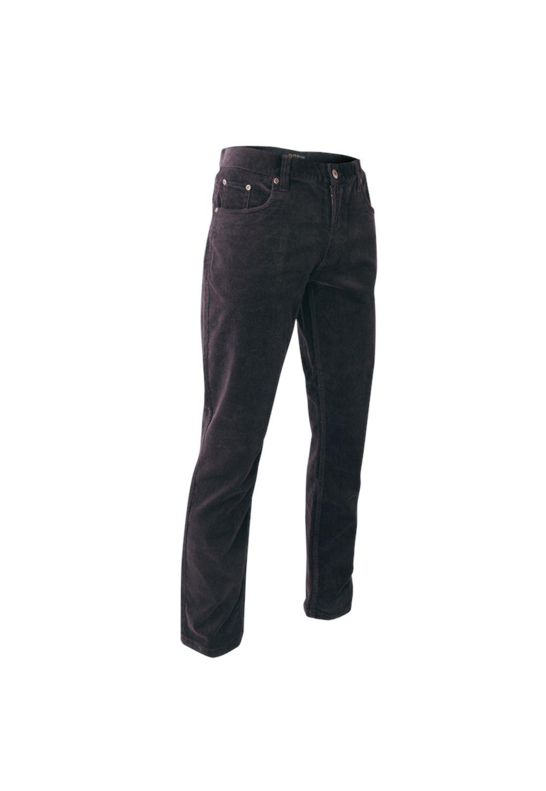 Pantalón Cotelé Spandex Regular Fit-1