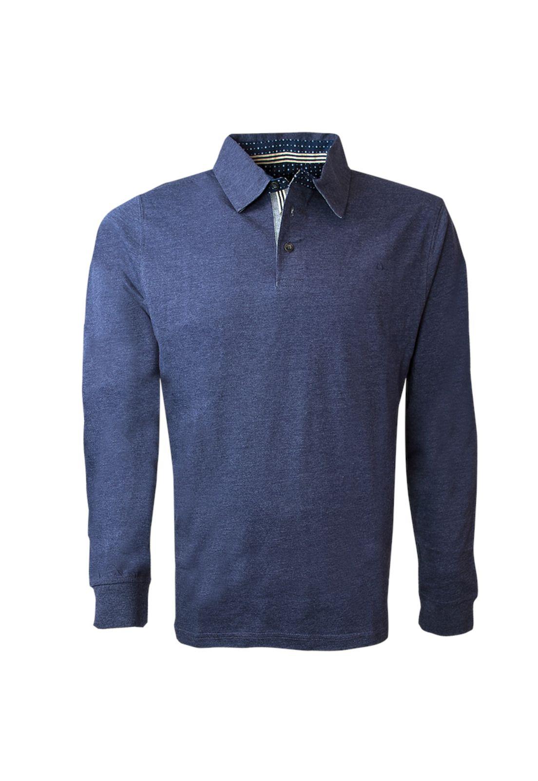 Polera Jersey Cuello Camisero-0