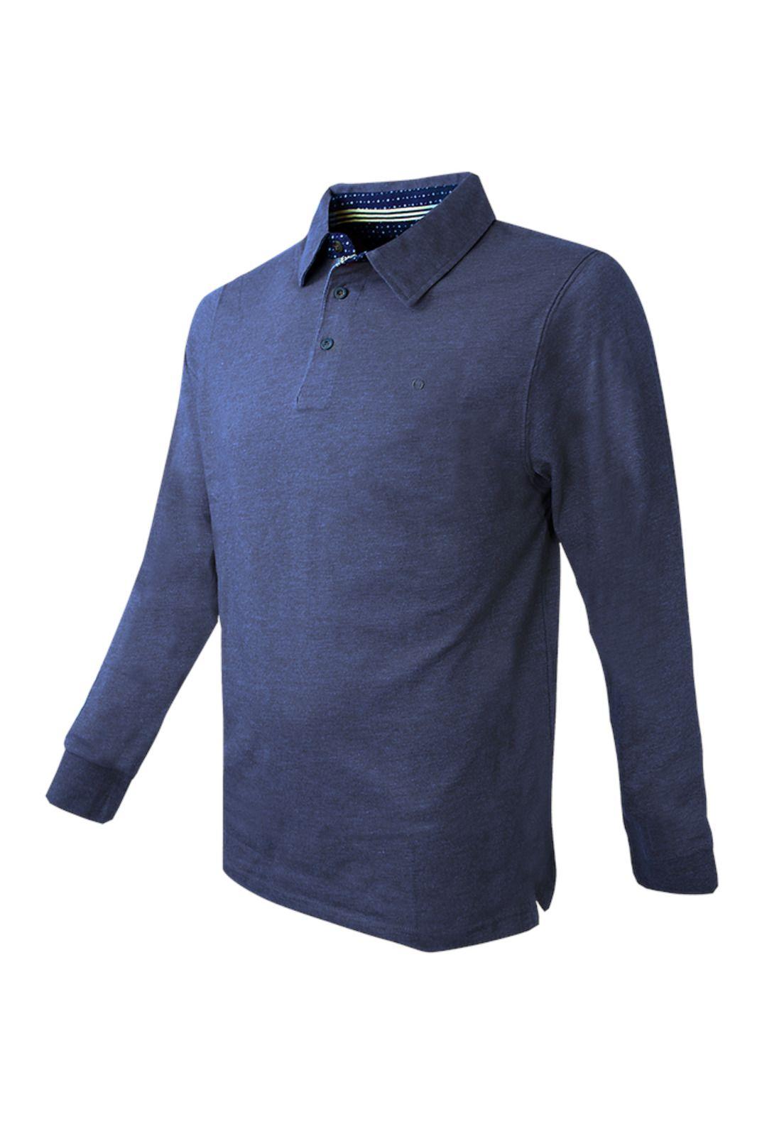 Polera Jersey Cuello Camisero-1