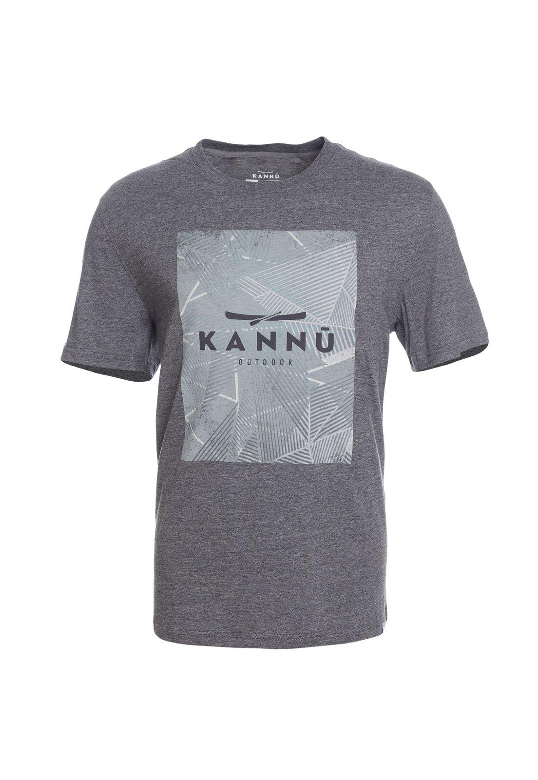 Polera Landscape Line Hombre Gris-3