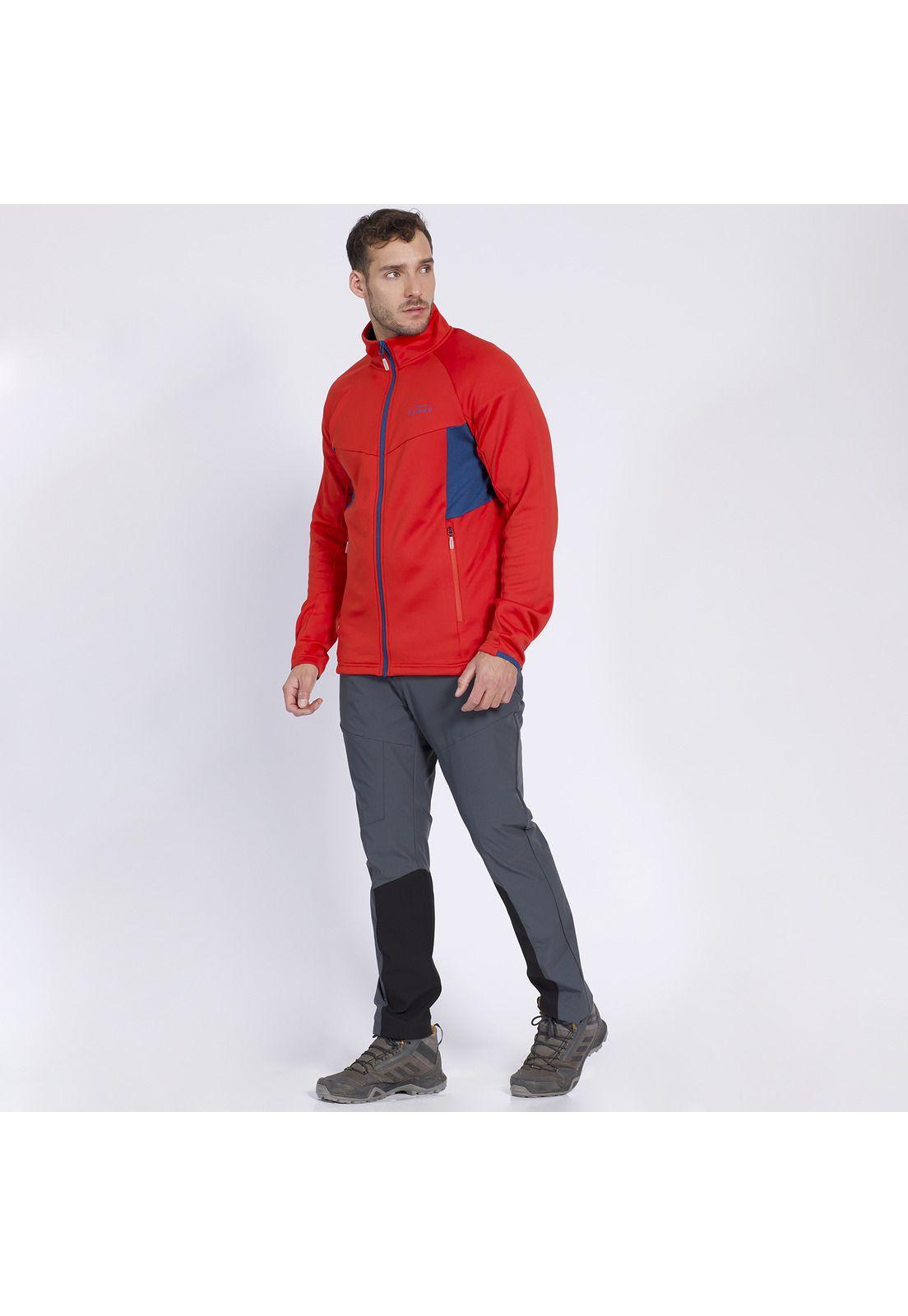Polar Square Renovation Full Zipper Hombre Naranja-2