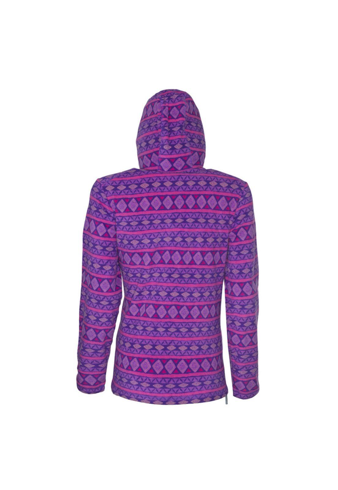 Polar Étnico Full Print Mujer-3