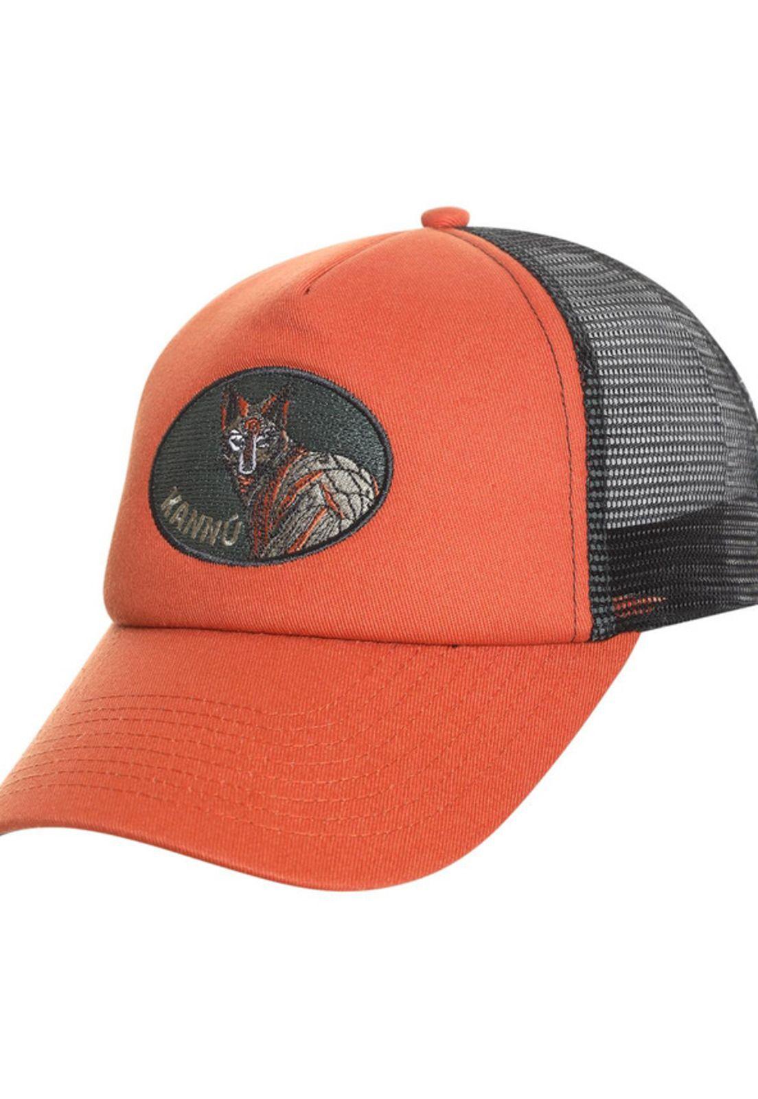 Jockey Trucker Unisex Naranjo medio-0