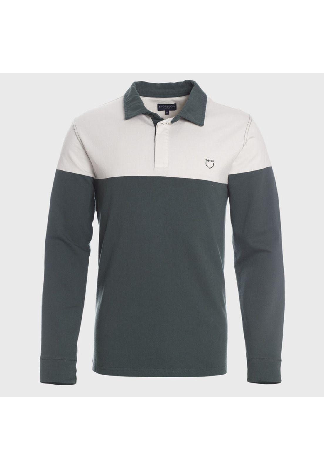 Polera Manga Larga Bicolor-0