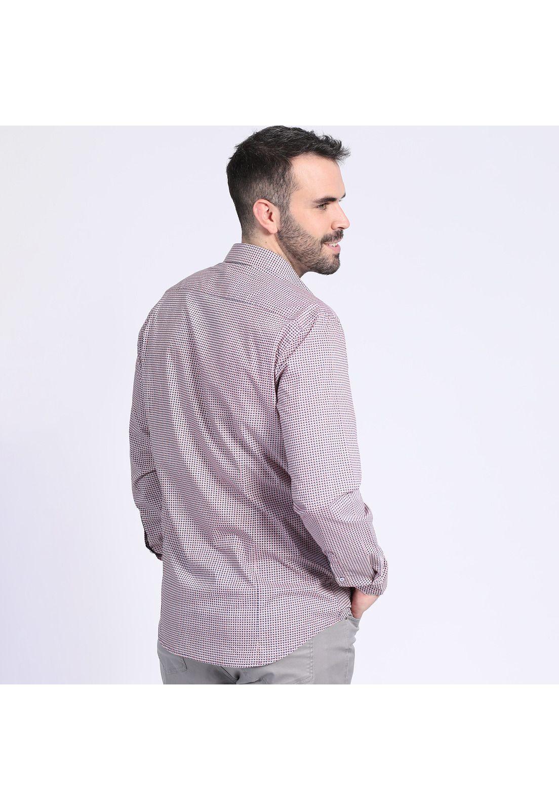 Camisa Estampado Geométrico Multicolor-1