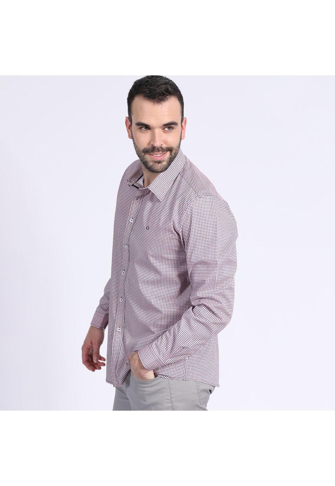 Camisa Estampado Geométrico Multicolor-2