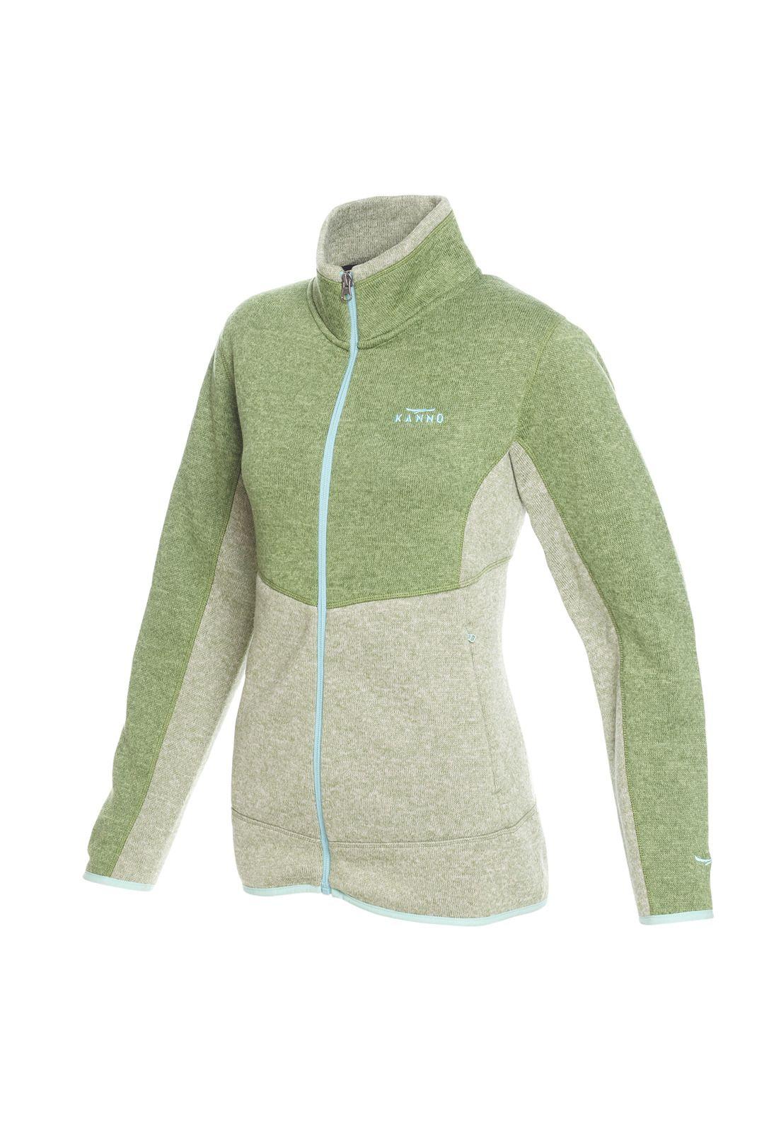 Polar Warm Nature Knitted Mujer Verde-3