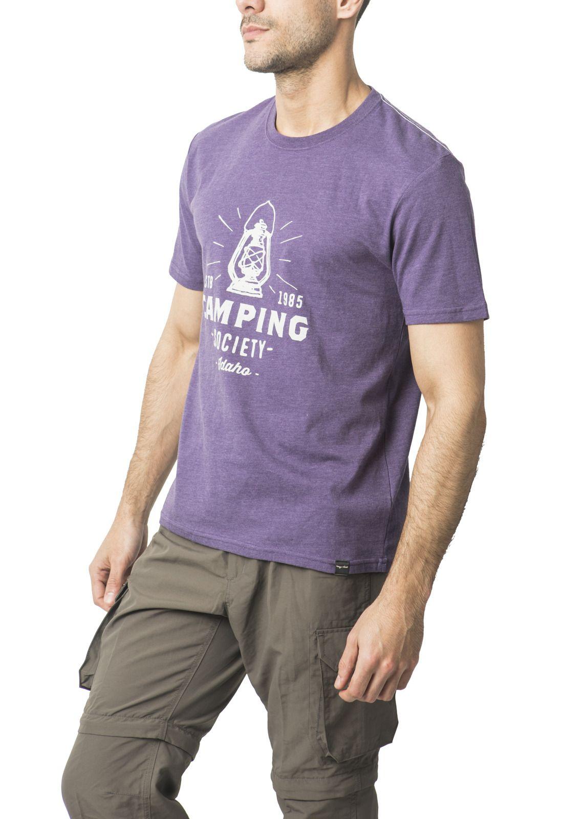 Polera Outdoor Estampada Lila-0