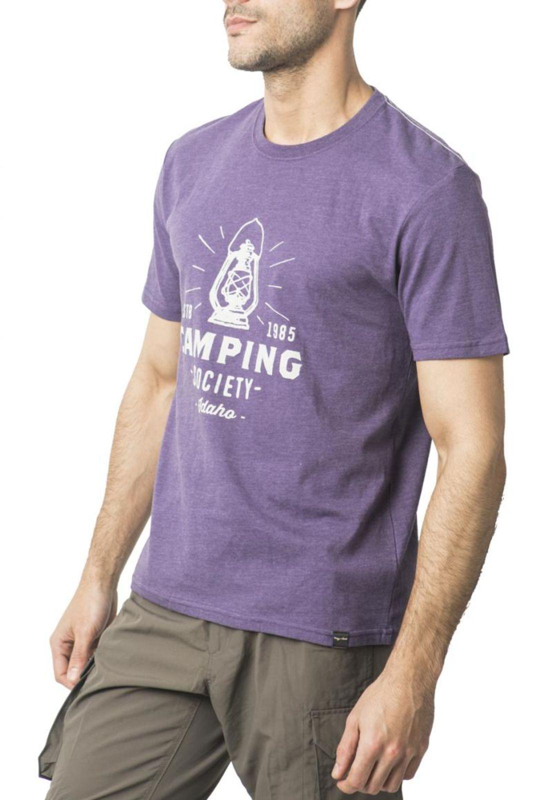 Polera Outdoor Estampada Lila-4