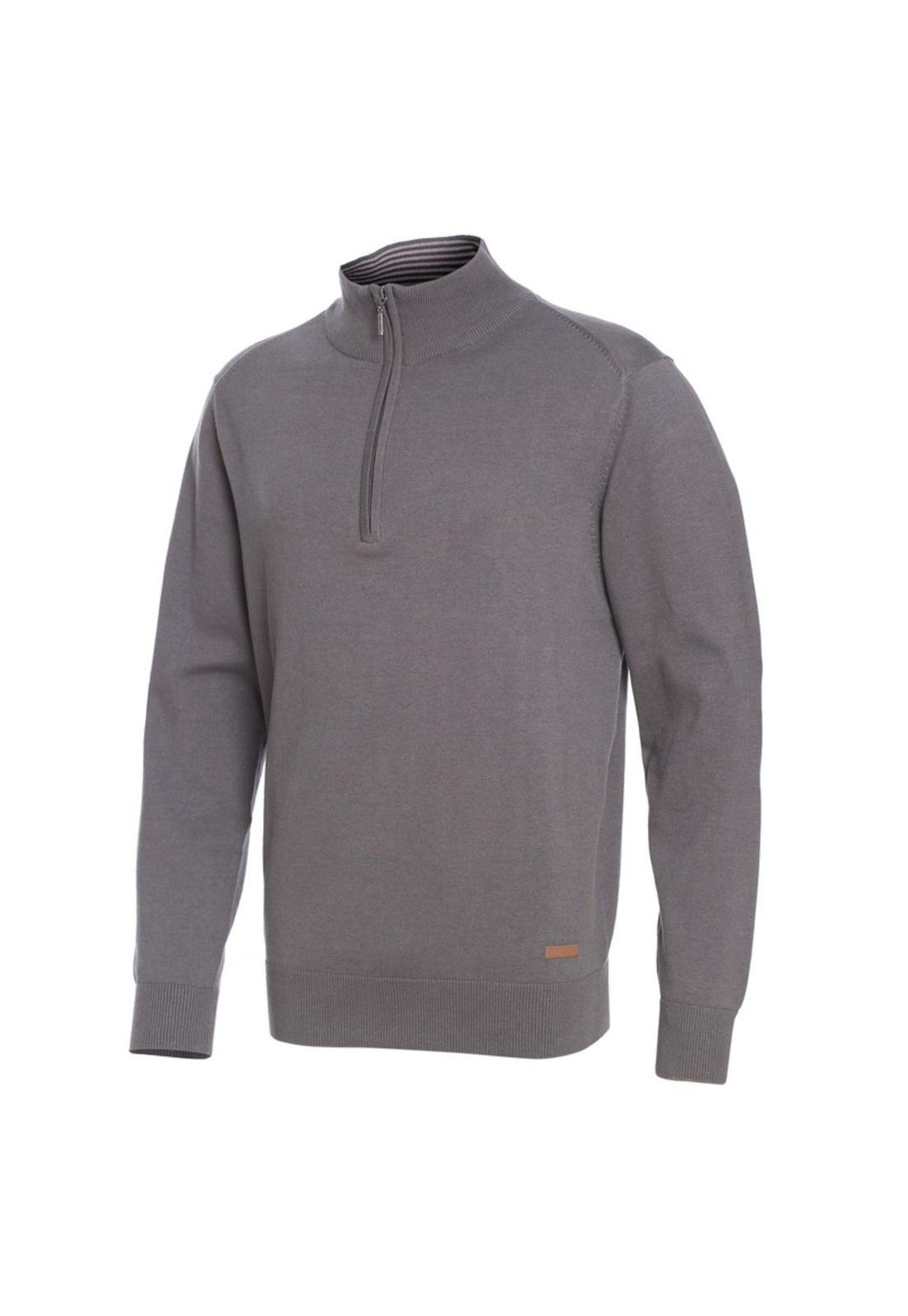 Sweater Half Zipper-1
