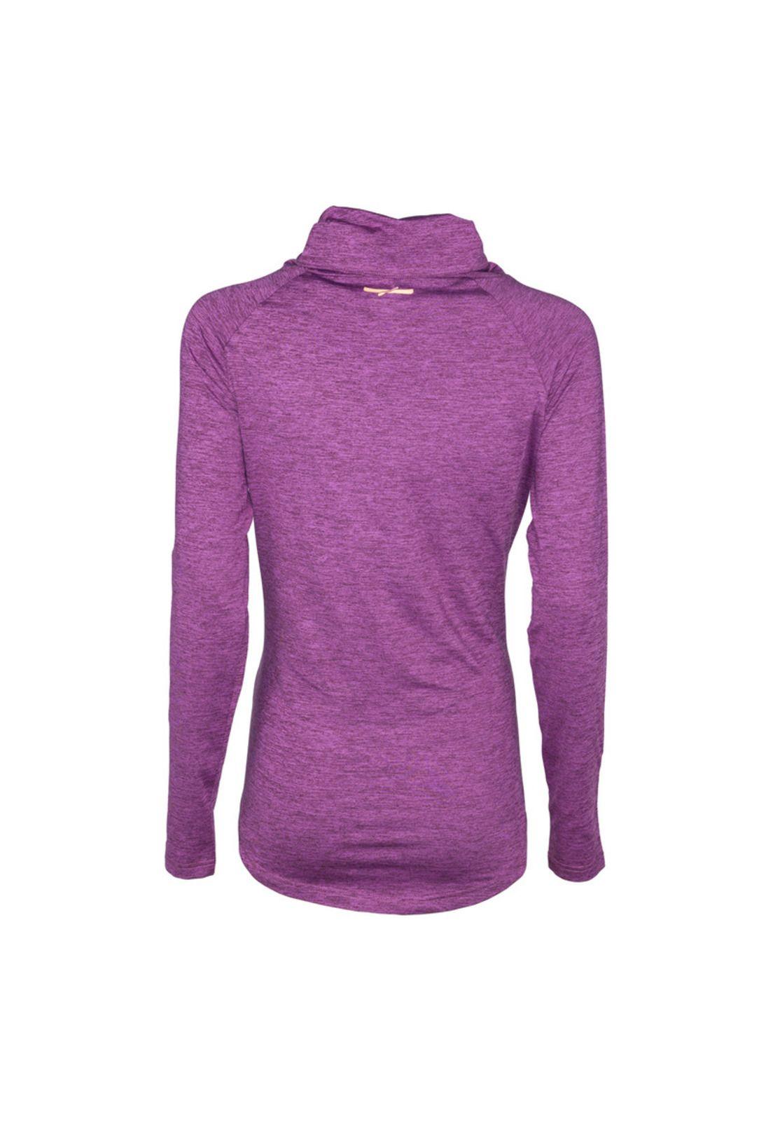 Polera Manga Larga Con Cuello Mujer-2