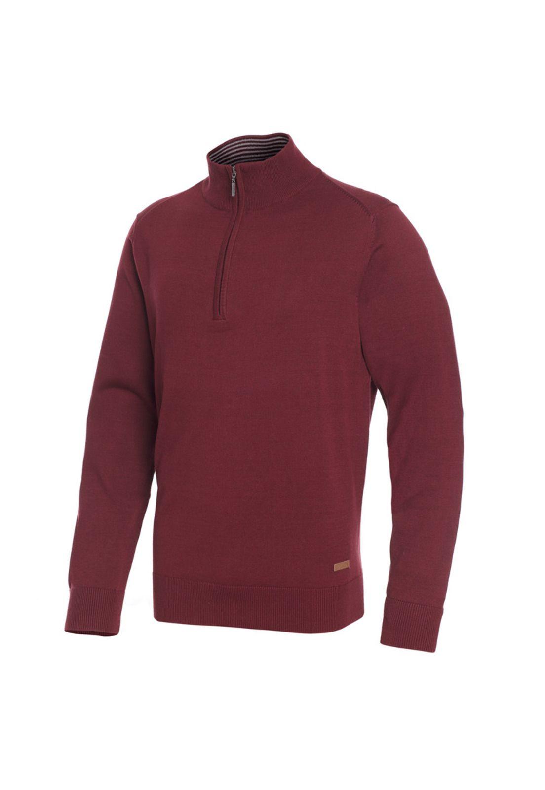 Sweater Half Zipper-1