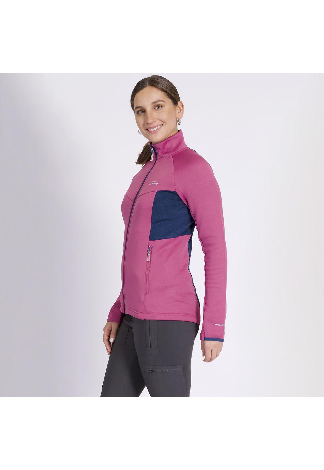 Polar Square Renovation Full Zip Mujer Violeta-1