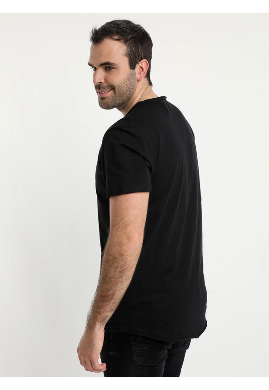 Polera Cuello Redondo Lisa Negro-1