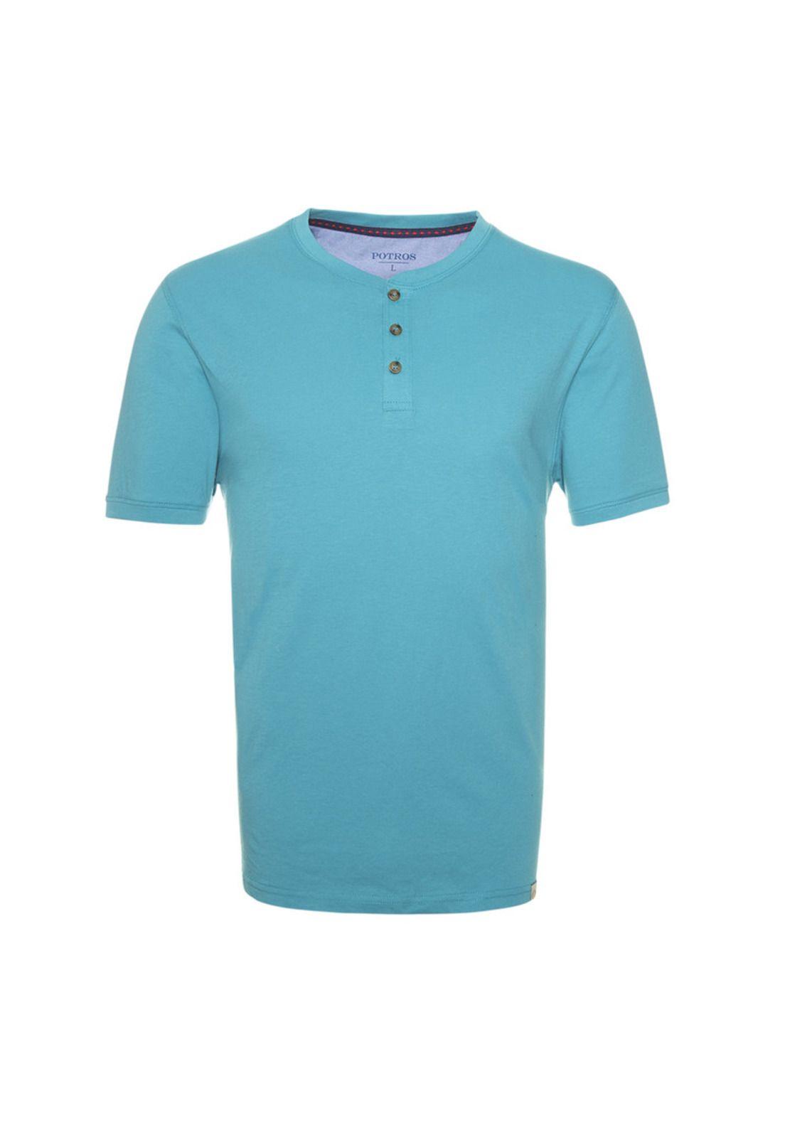 Polera Jersey Botónes En Cuello-0