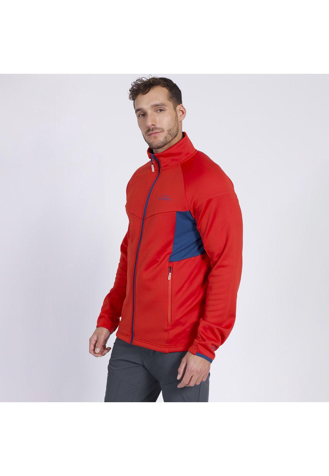 Polar Square Renovation Full Zipper Hombre Naranja-0