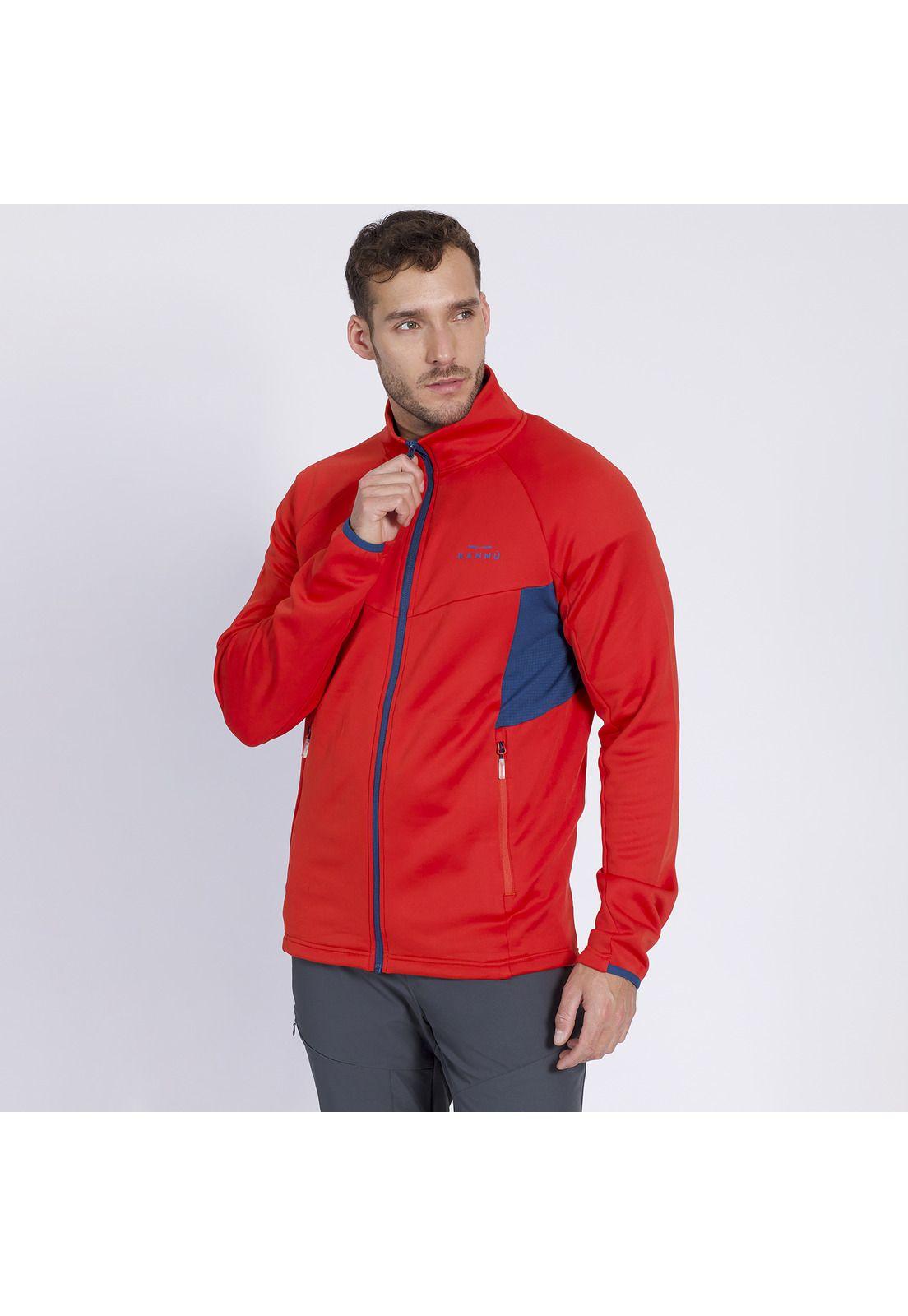 Polar Square Renovation Full Zipper Hombre Naranja-1