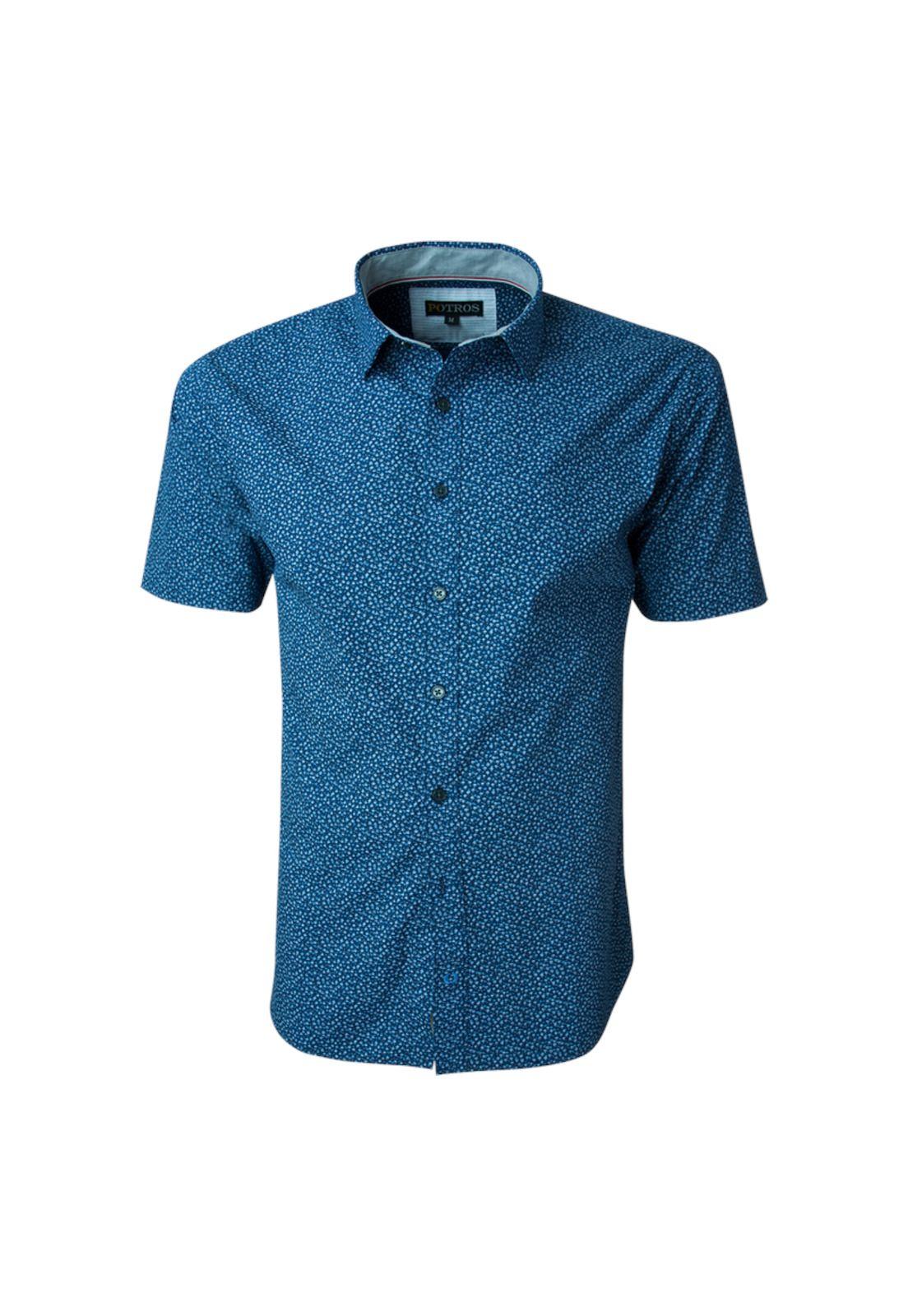 Camisa Estampada Slim Fit-0