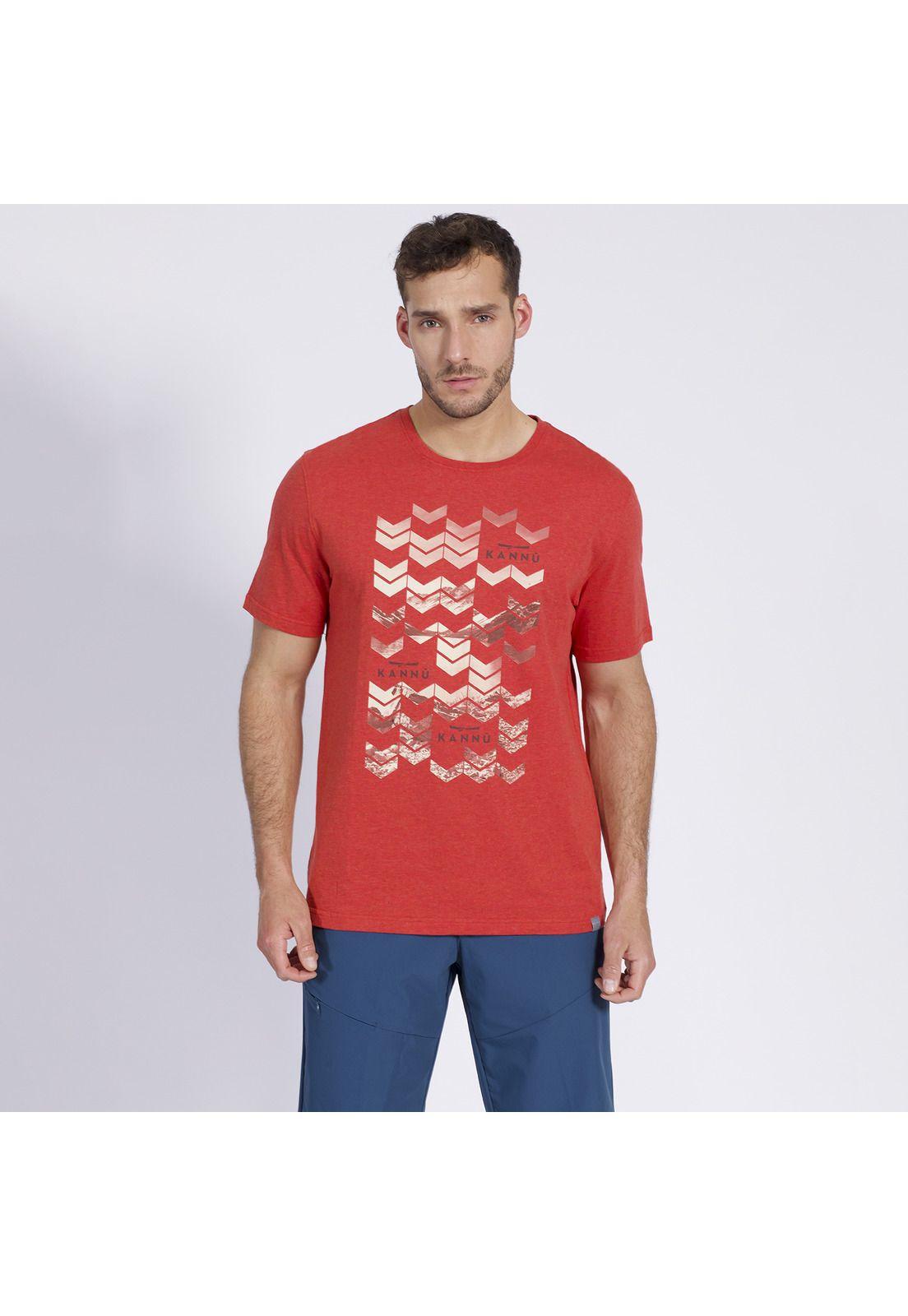 Polera Lifestyle Hombre Naranja-0