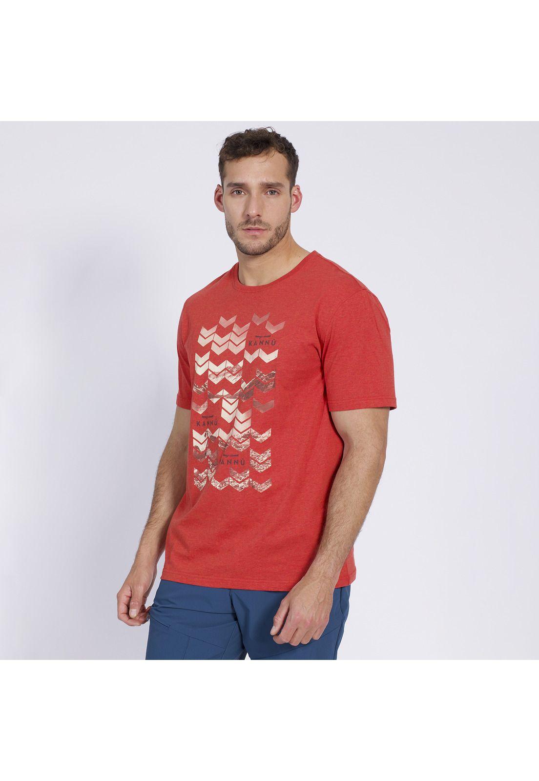 Polera Lifestyle Hombre Naranja-1