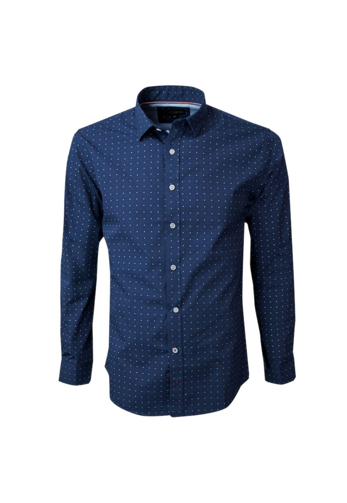 Camisa Sport Estampada Slim Fit-0