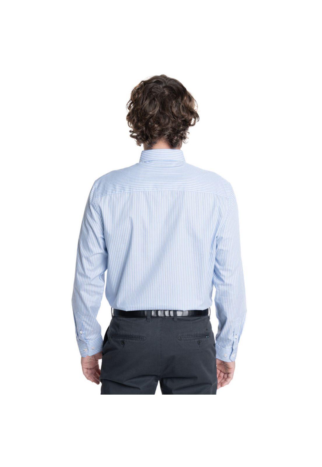 CAMISA HOMBRE MANGA LARGA SMART LISTADA ROCKEFELLER.-1