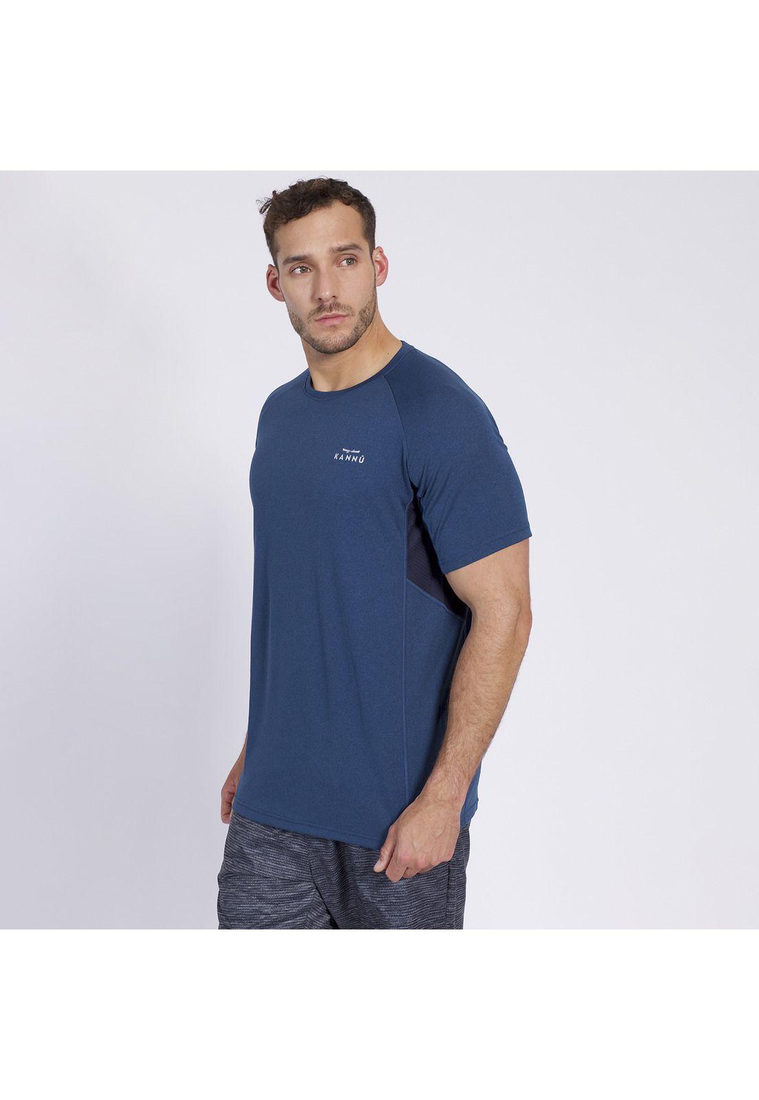 Polera Hombre Sport Azul marino-1