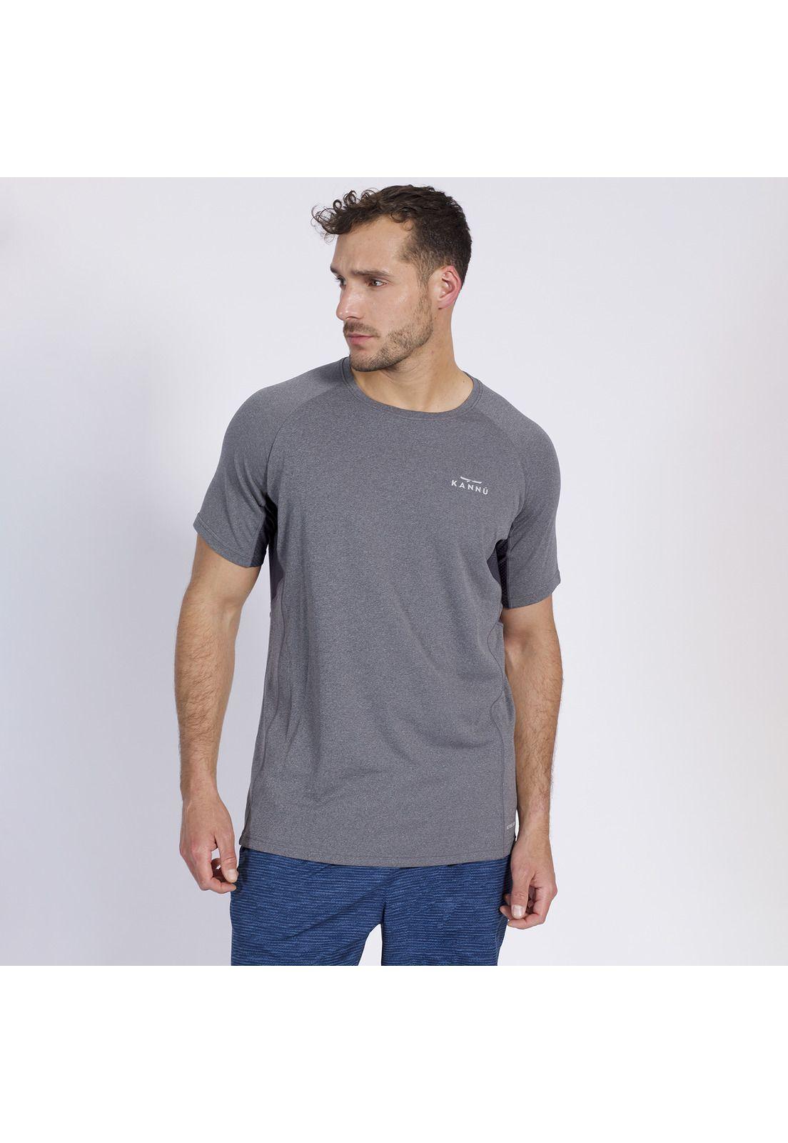 Polera Hombre Sport Gris-0