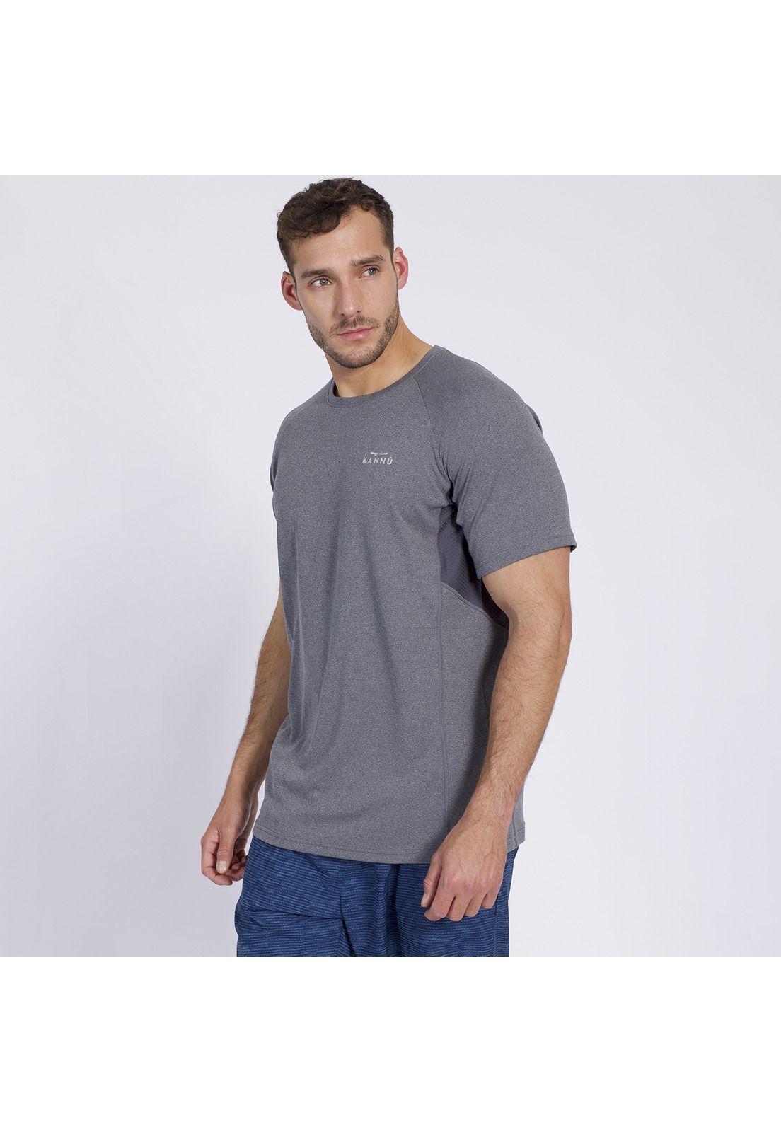 Polera Hombre Sport Gris-1